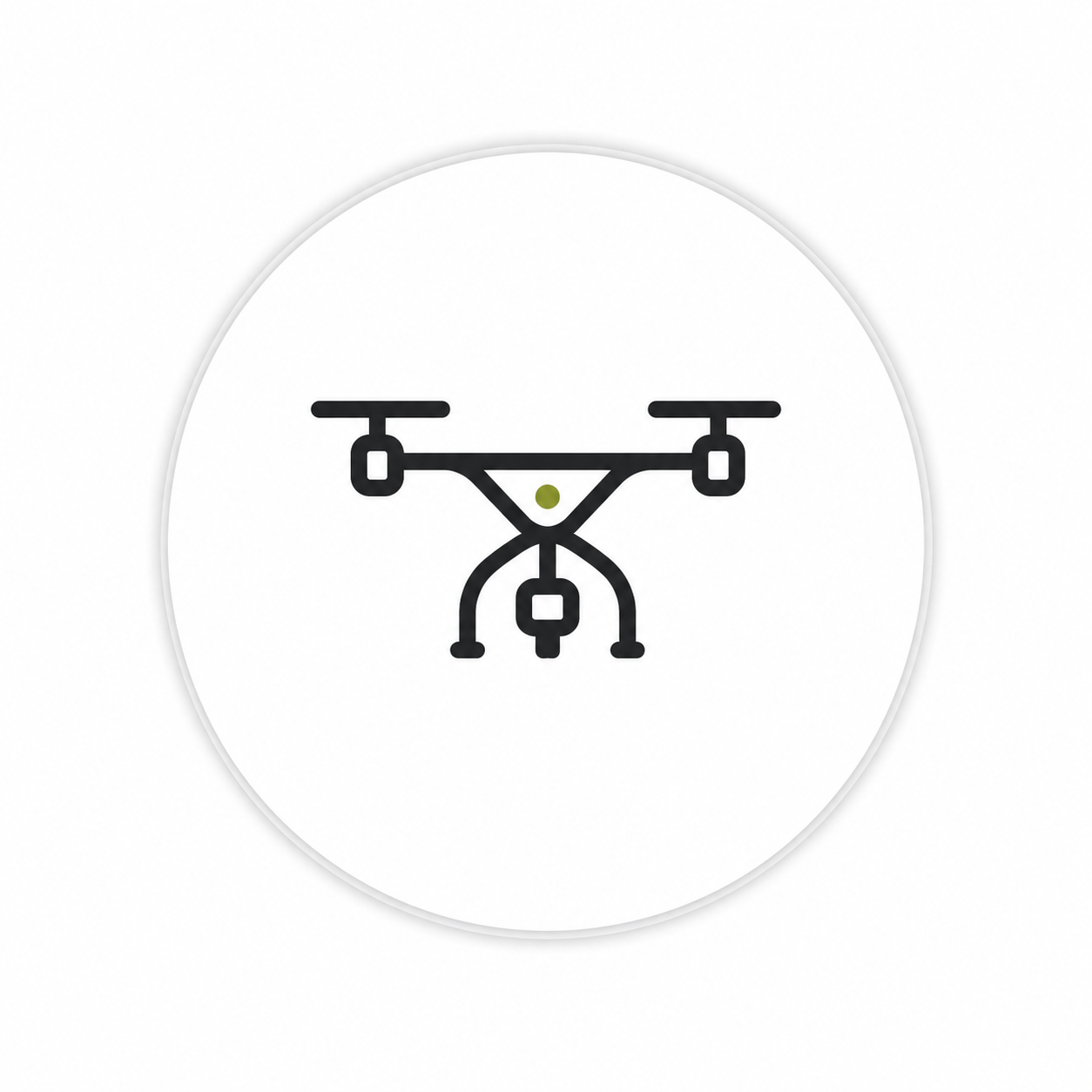 Coleta de dados em campo com drones para levantamentos topográficos e engenharia.